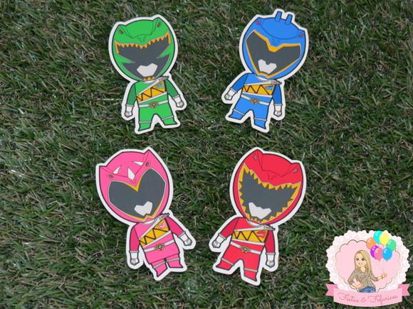 Apliques Festa Power Rangers