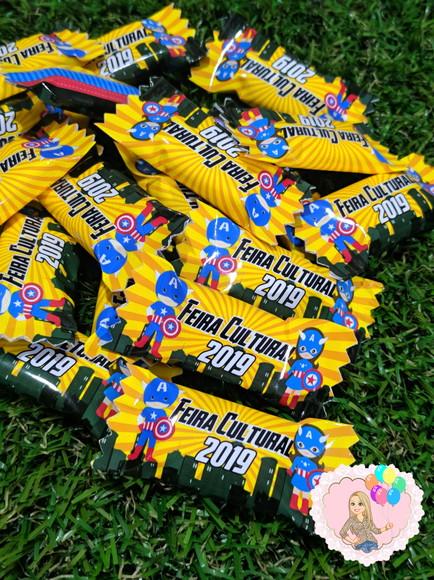 Bala Personalizada Capitão América