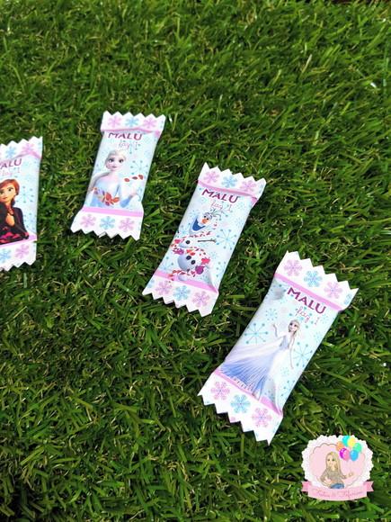 Bala Personalizada Frozen