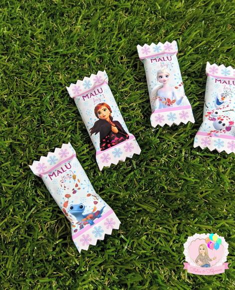 Bala Personalizada Frozen