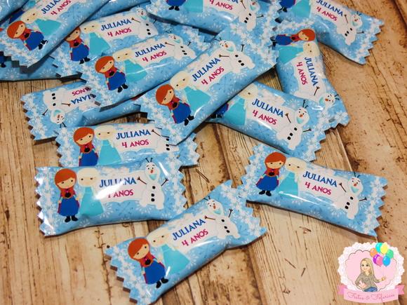 Bala Personalizada Frozen