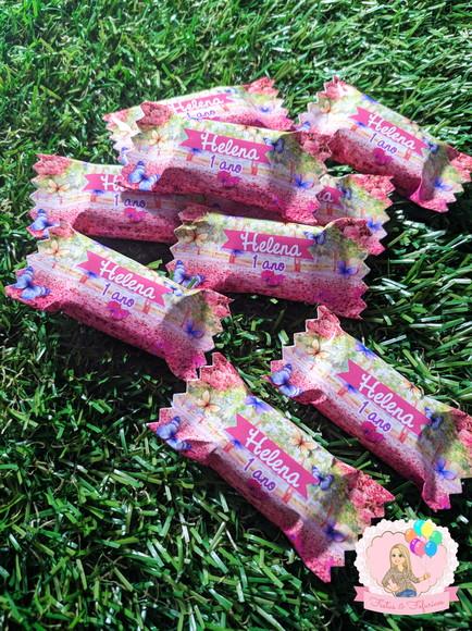 Bala Personalizada Jardim