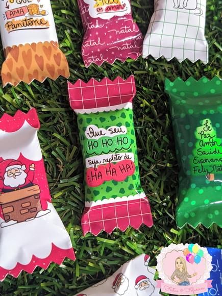 Bala Personalizada Natal