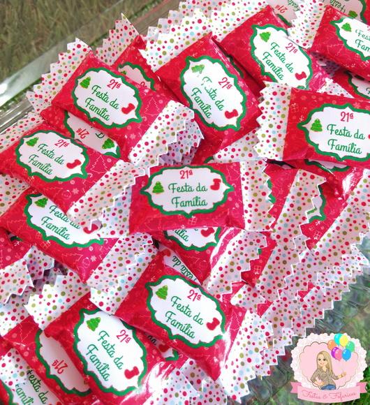 Bala Personalizada Natal