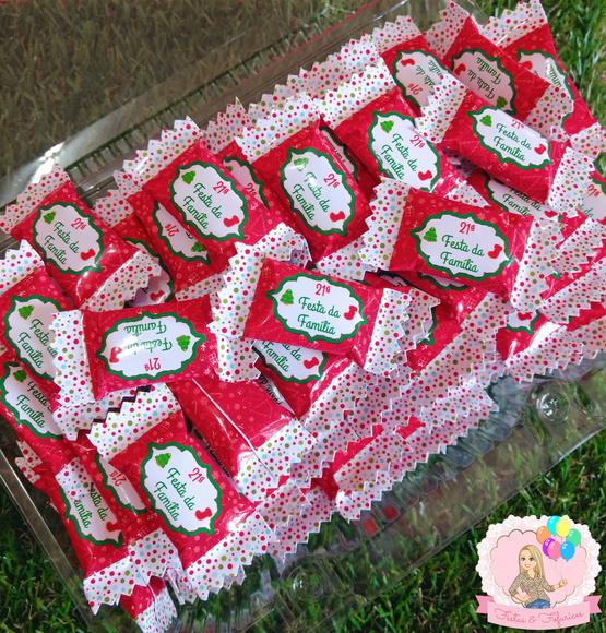 Bala Personalizada Natal