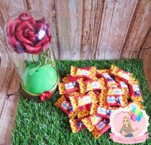 Bala Personalizada Princesa Bela