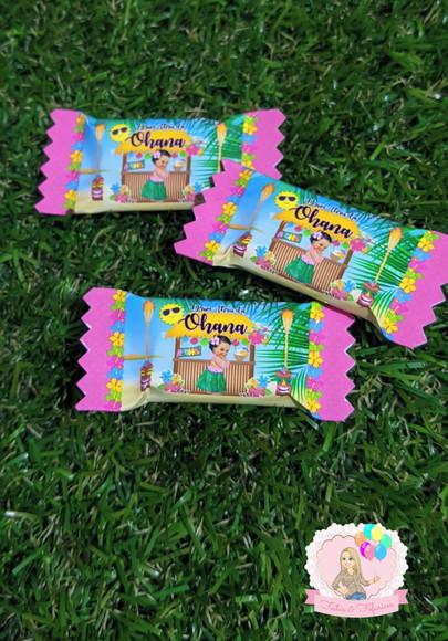 Balas Personalizadas Havaiano Tropical
