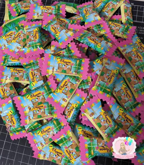 Balas Personalizadas Havaiano Tropical