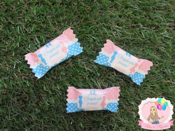 Balas Personalizadas para Chá Revelação