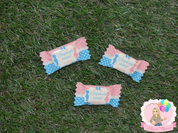 Balas Personalizadas para Chá Revelação