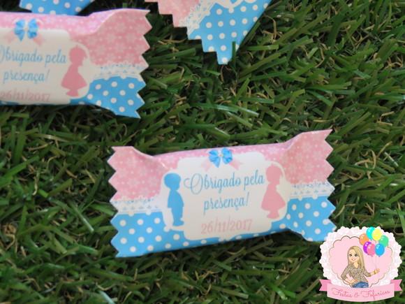 Balas Personalizadas para Chá Revelação