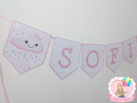 Bandeirola Chuva de Amor