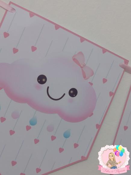 Bandeirola Chuva de Amor