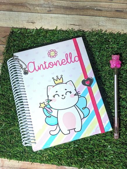 Caderno Colorir Personalizado Menina