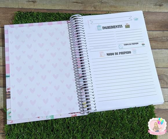 Caderno de Receitas Personalizado