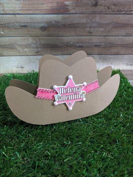 Caixinha Chapeu Cowgirl