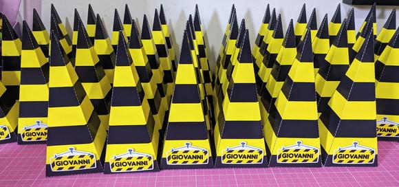Caixinha Cone de Trânsito