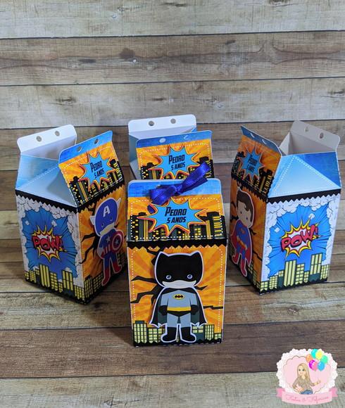 Caixinha Milk Heróis Vingadores