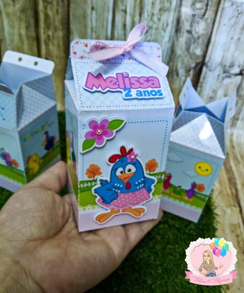 Caixinha Milk Galinha Pintadinha