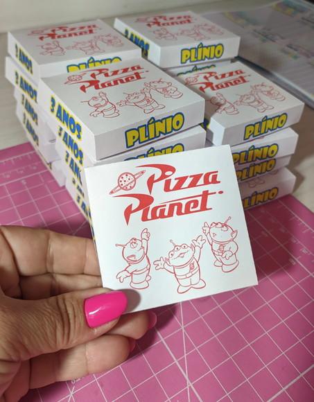 Caixinha Pizza Planet Toy Story Personalizada
