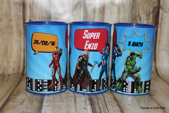 Cofrinho Personalizado Vingadores