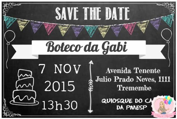 Convite Virtual Save The Date