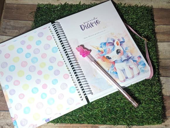 Diário Personalizado Menina