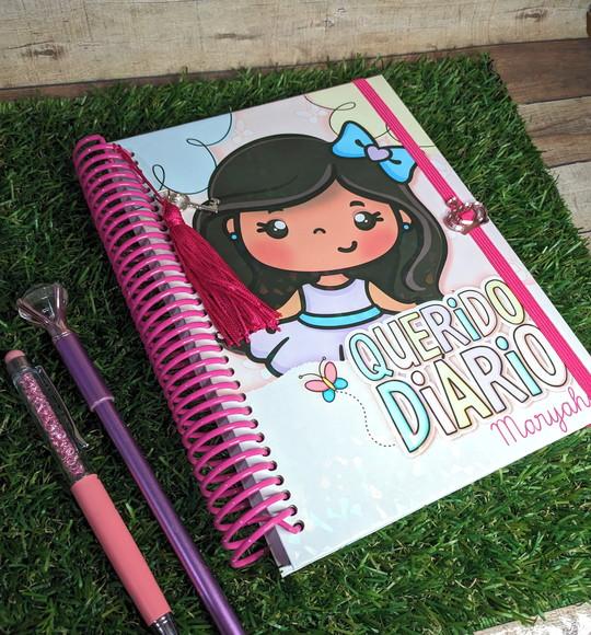 Diário Personalizado Menina