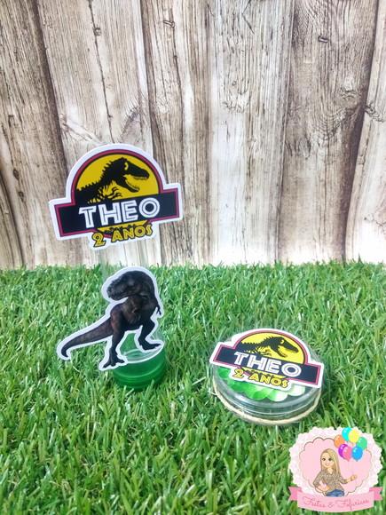 Kit Tubete e Latinha Dinossauro