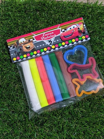 Lembrancinha Kit Massinha Carros