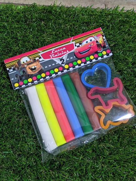 Lembrancinha Kit Massinha Carros
