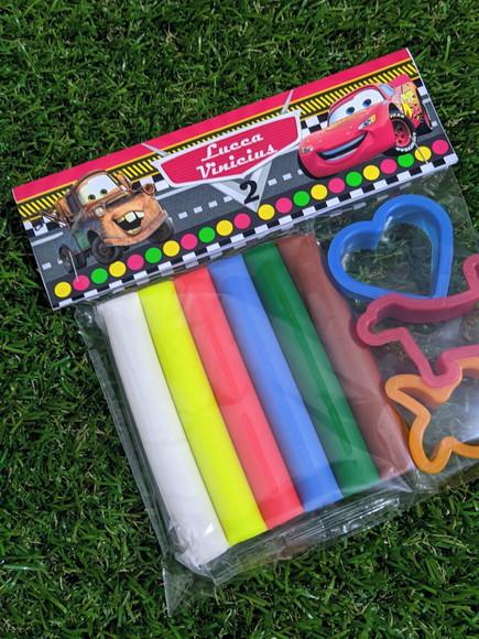 Lembrancinha Kit Massinha Carros