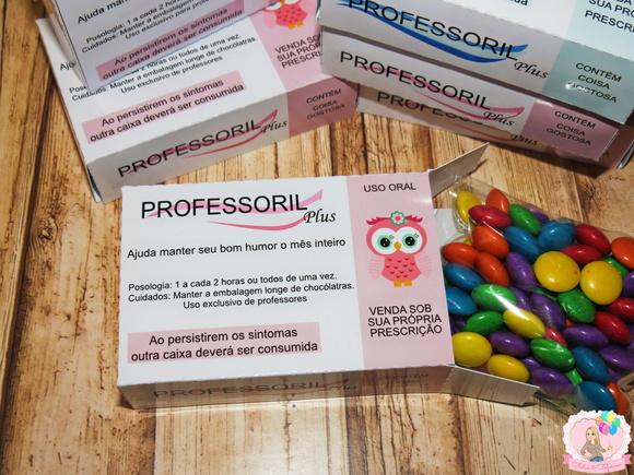 Lembrancinha Professores (caixinha Vazia)