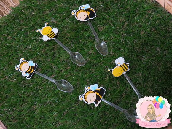 Mini Colheres Abelhinha