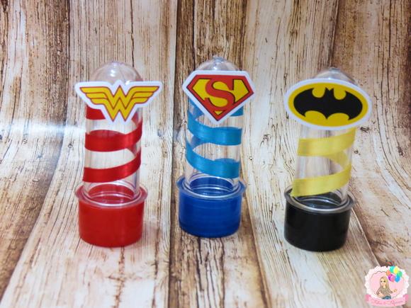 Mini Tubete Liga da Justiça Heróis
