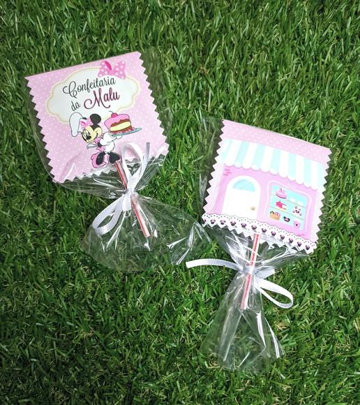 Pirulito Minnie Confeiteira