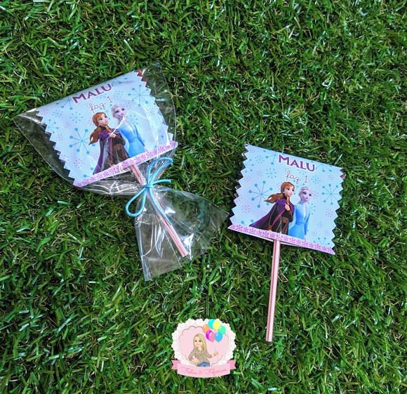 Pirulito Personalizado Frozen