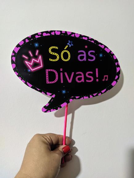 Plaquinhas Divertidas para Fotos Neon