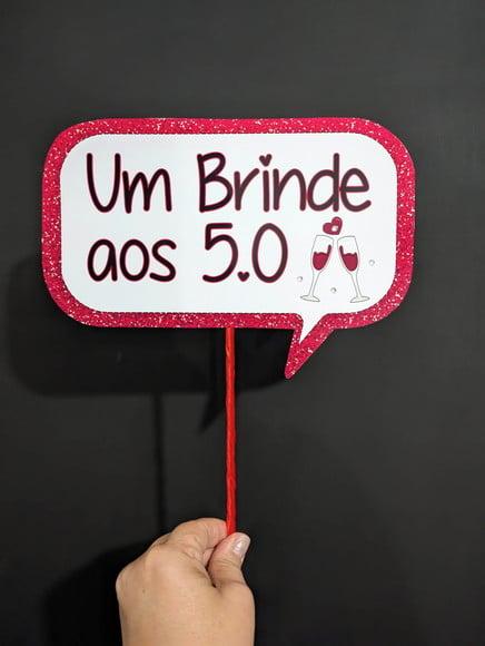 Plaquinhas para Fotos 50 Anos