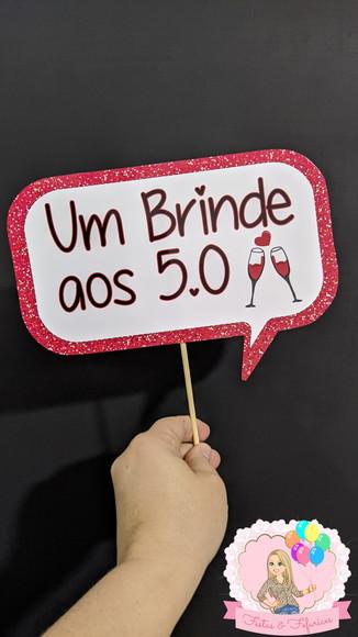 Plaquinhas para Fotos 50 Anos