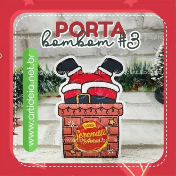 Porta Bombom Natal