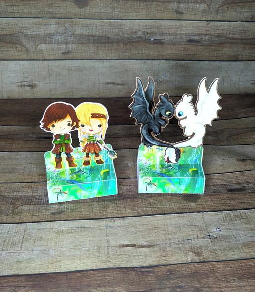 Porta Chocolate Como Treinar Seu Dragão