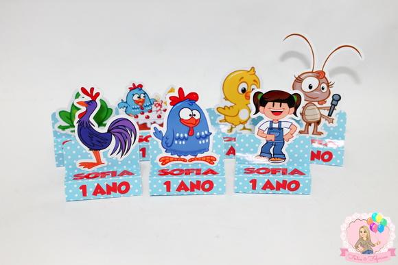 Porta Chocolate Duplo Galinha Pintadinha