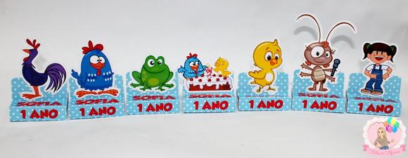 Porta Chocolate Duplo Galinha Pintadinha