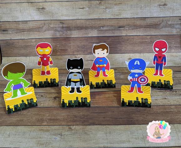 Porta Chocolate Duplo Heróis