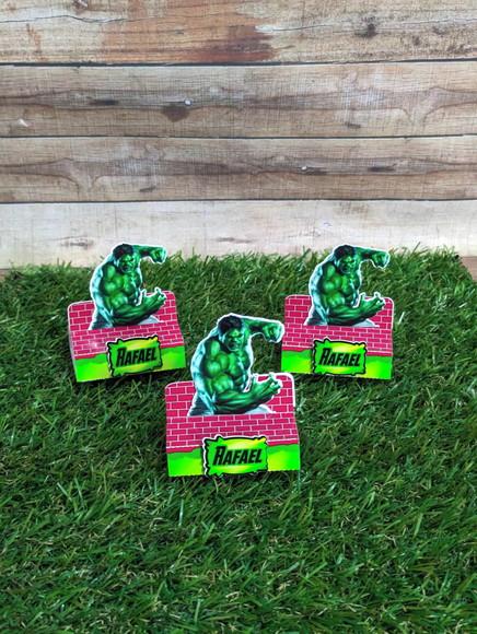 Porta Chocolate Duplo Hulk