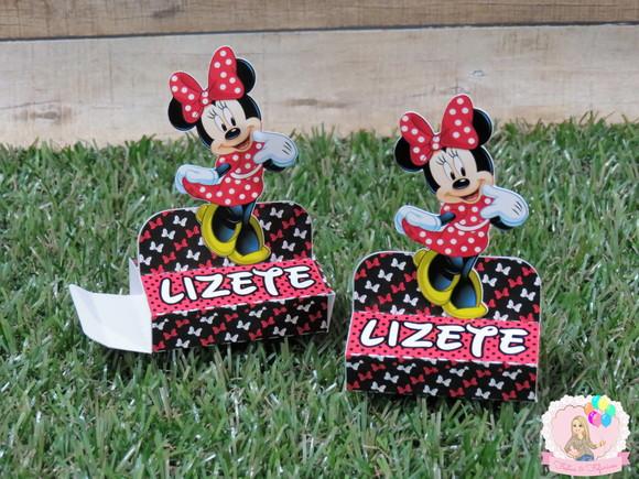 Porta Chocolate Duplo Minnie