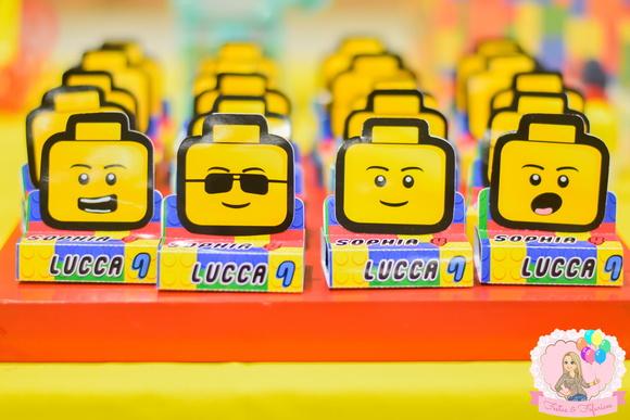 Porta Chocolate Duplo Lego