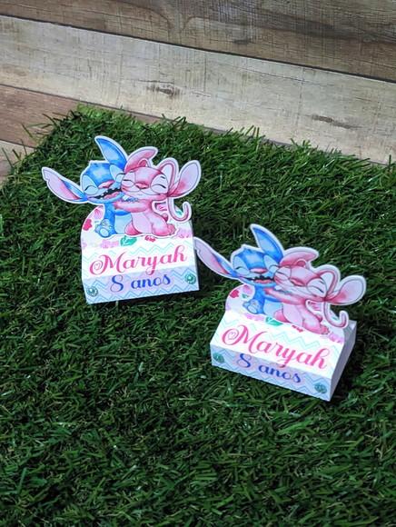 Porta Chocolate Duplo Lilo Stitch