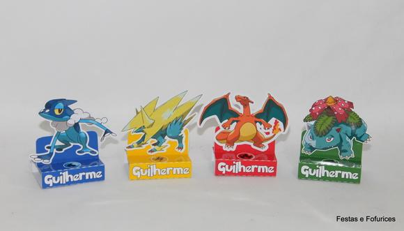 Porta Chocolate Duplo Pokemon
